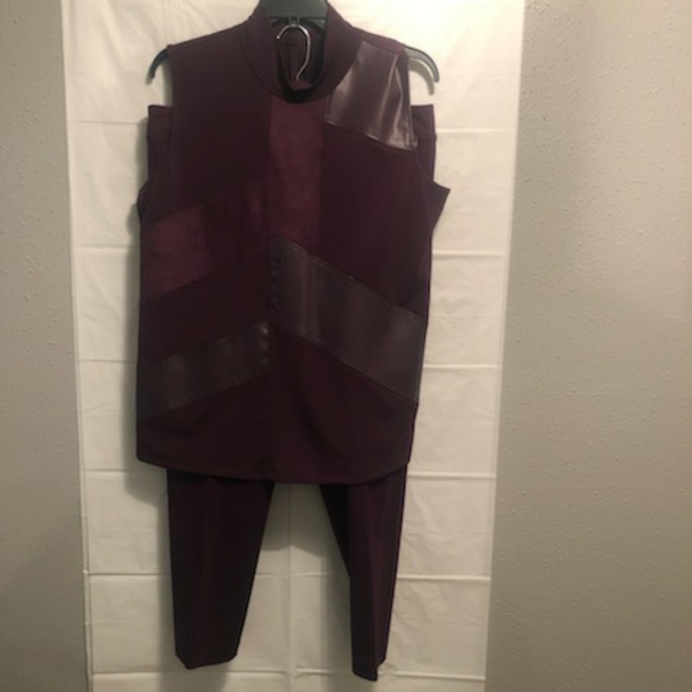 Sleeveless pant set